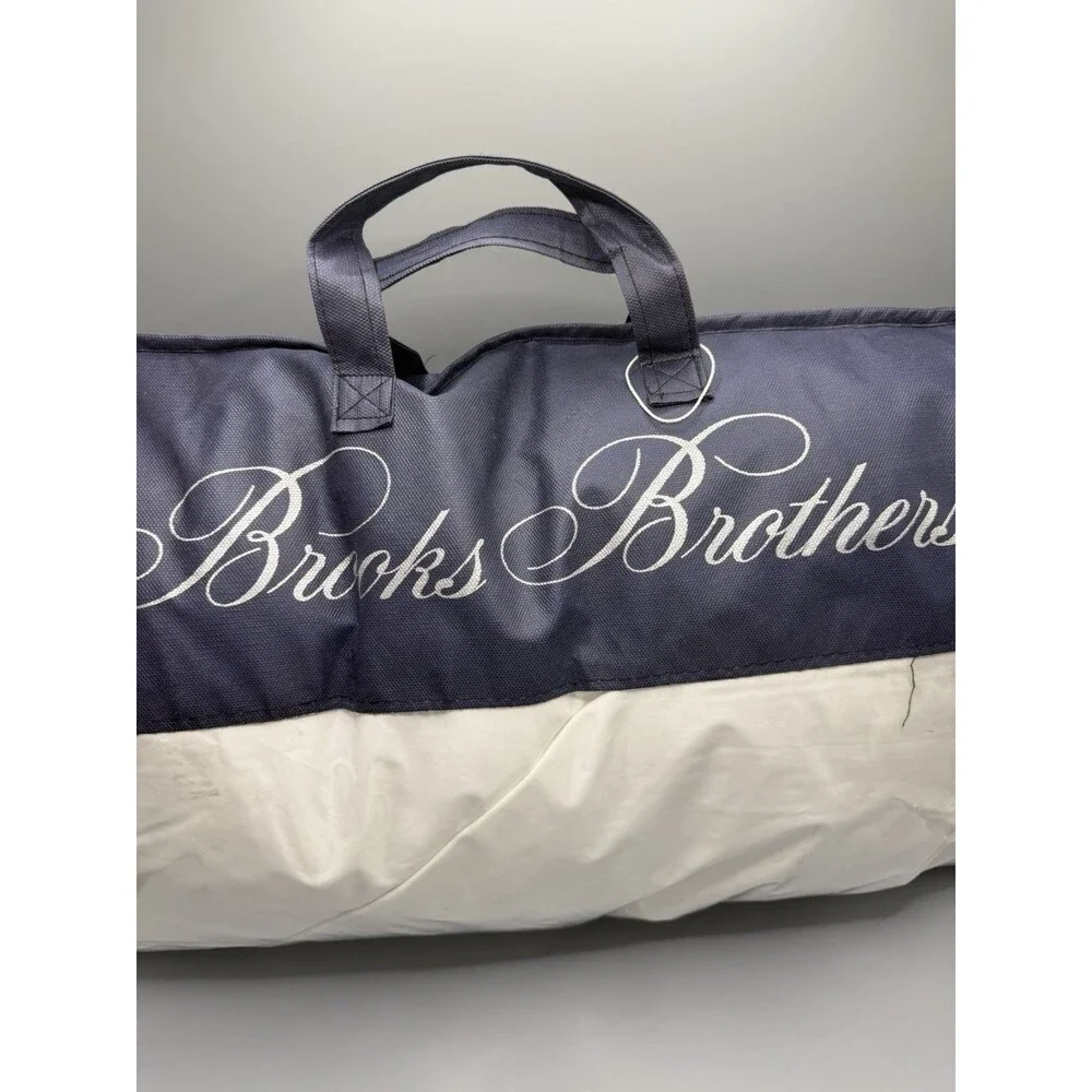 Brooks Brothers Down & Feathers King Size Bed Pillow 20”x36”